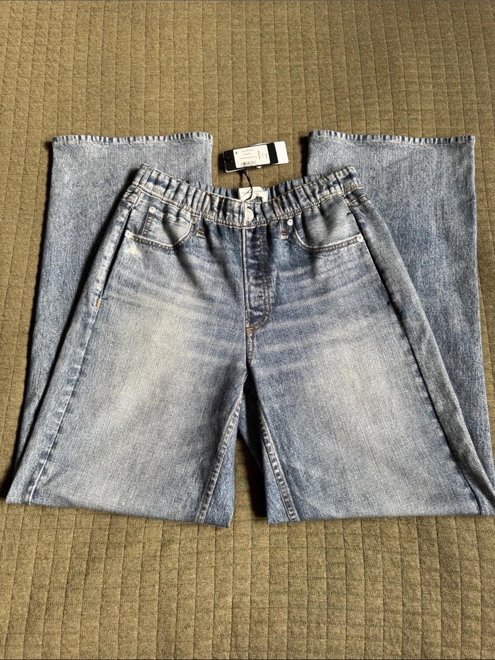 nwt rag and bone Miramar wide leg sweatpant - Picture 3 of 10